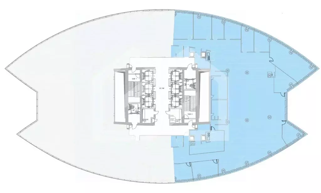 Помещение свободного назначения в Москва наб. Пресненская, 10блокС ... - Фото 2