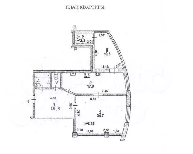 2-к. квартира, 75 м, 4/16 эт. - Фото 0