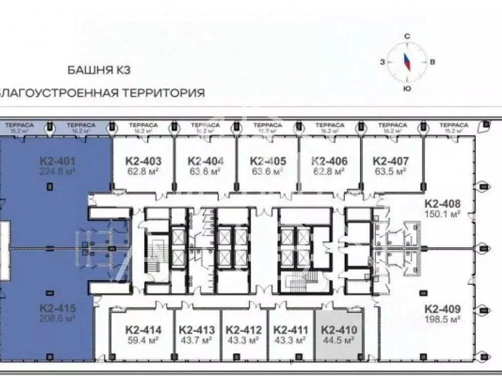Офис в Москва Старокалужское ш., 64 (209 м) - Фото 2