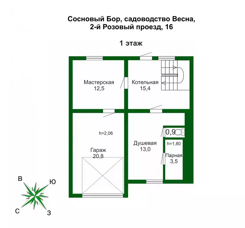 Дом в Ленинградская область, Сосновый Бор Весна СНТ, 17 (175 м) - Фото 1