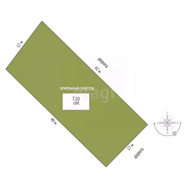 Участок в Ростовская область, Ростов-на-Дону Садовод-Любитель садовое ... - Фото 2