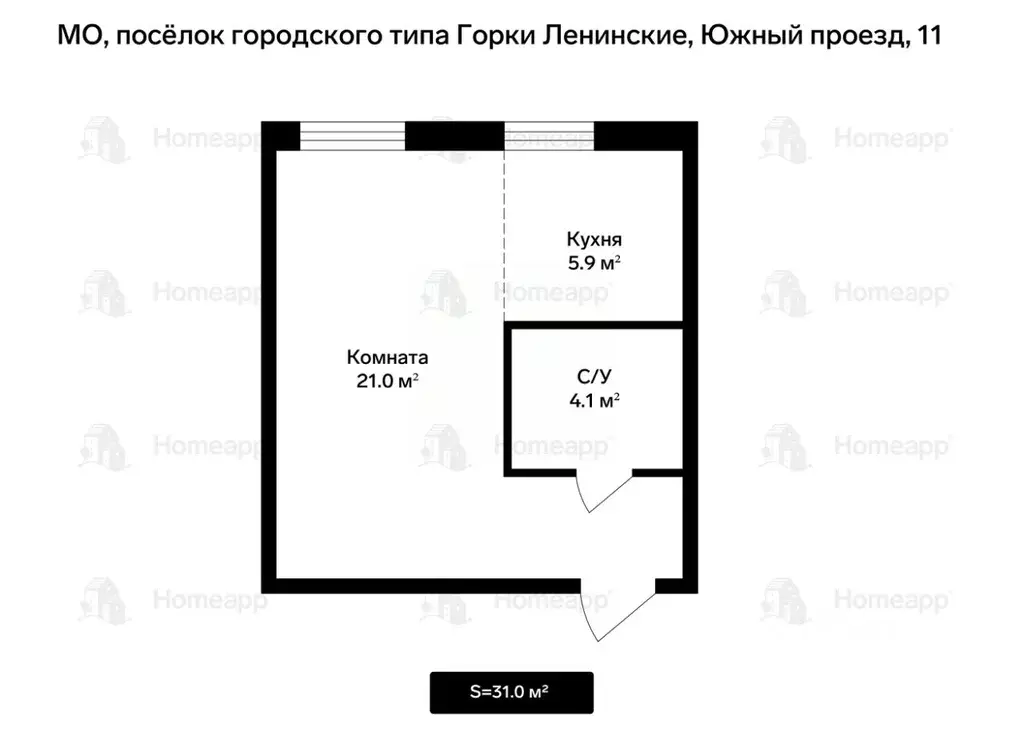 Студия Московская область, Ленинский городской округ, Горки Ленинские ... - Фото 2