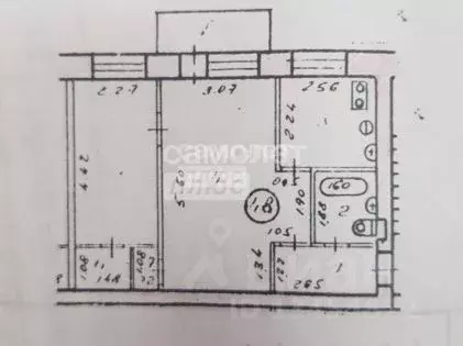 2-к кв. Марий Эл, Йошкар-Ола ул. Анциферова, 21 (43.2 м) - Фото 1