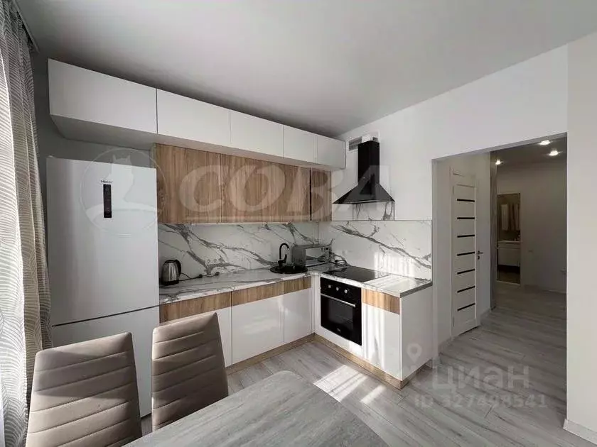 2-к кв. Тюменская область, Тюменский муниципальный округ, д. Дударева ... - Фото 1