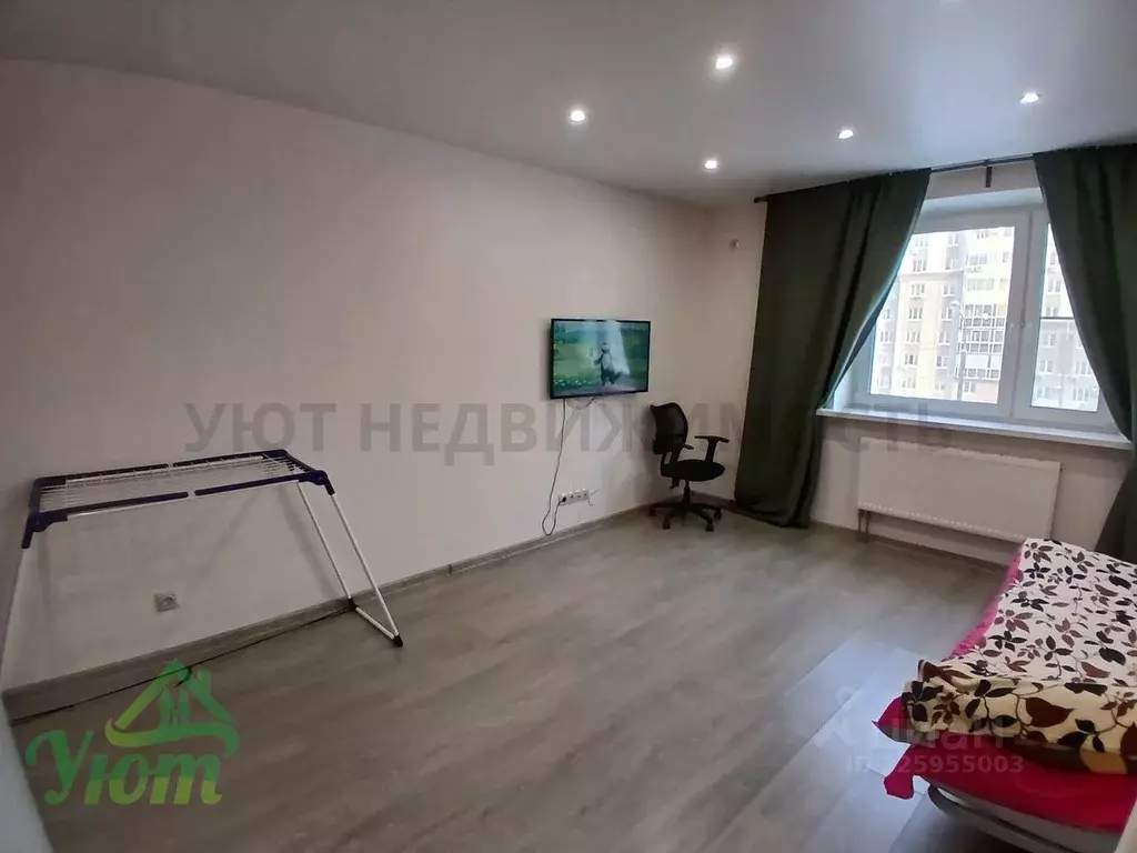 Студия Московская область, Домодедово Южный мкр, ул. Курыжова, 14 ... - Фото 1