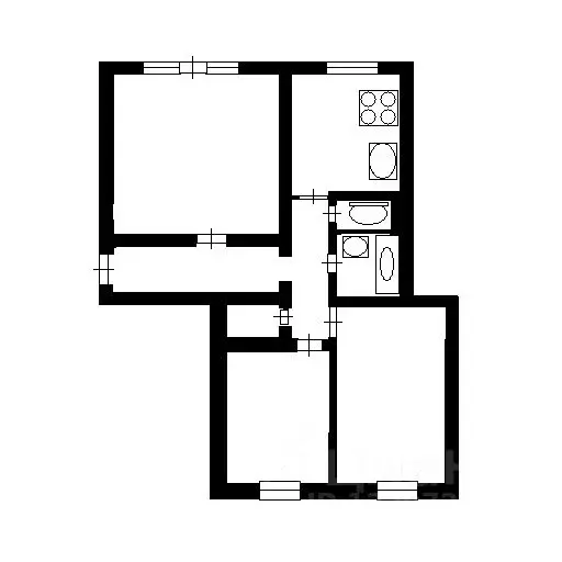 3-к кв. Свердловская область, Нижний Тагил ул. Ермака, 30 (64.2 м) - Фото 1