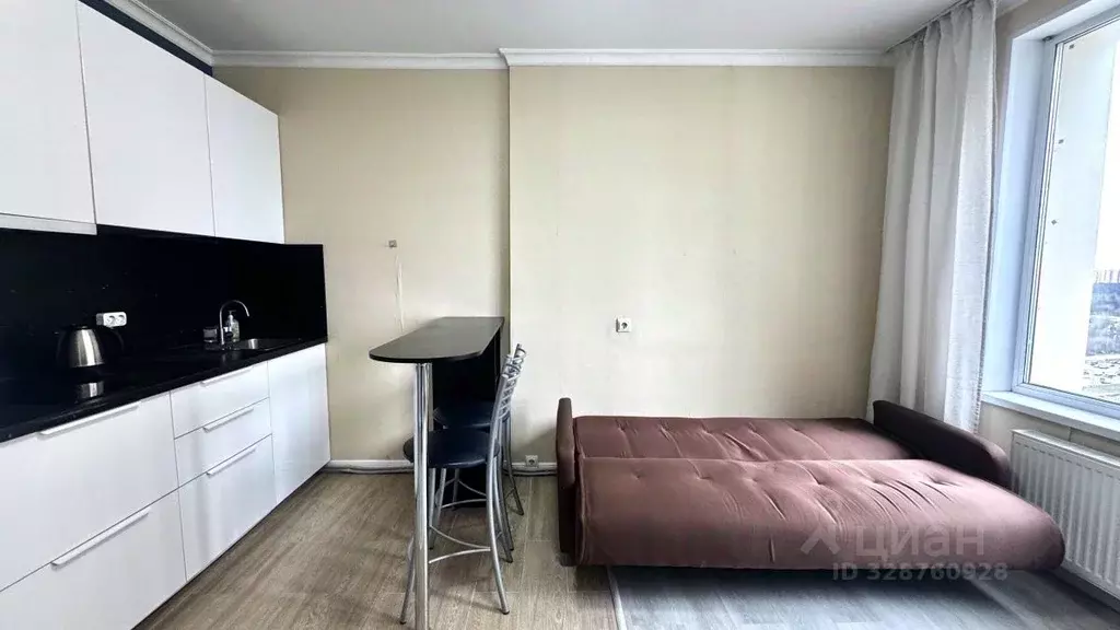 Студия Московская область, Красногорск ул. Липовой Рощи, 2к1 (26.0 м) - Фото 2