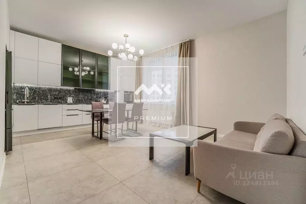 2-к кв. Санкт-Петербург Ждановская ул., 45 (107.8 м) - Фото 1