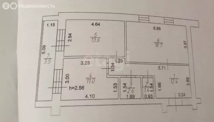 2-комнатная квартира: Лаишево, улица Ульяны Громовой, 33В (59.7 м) - Фото 1