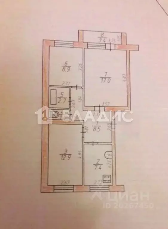 3-к кв. Калужская область, Дзержинский муниципальный округ, Льва ... - Фото 2