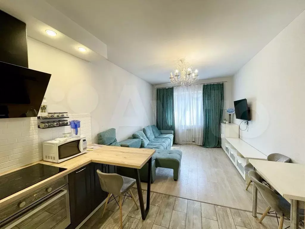 2-к. квартира, 40,5 м, 1/9 эт. - Фото 1