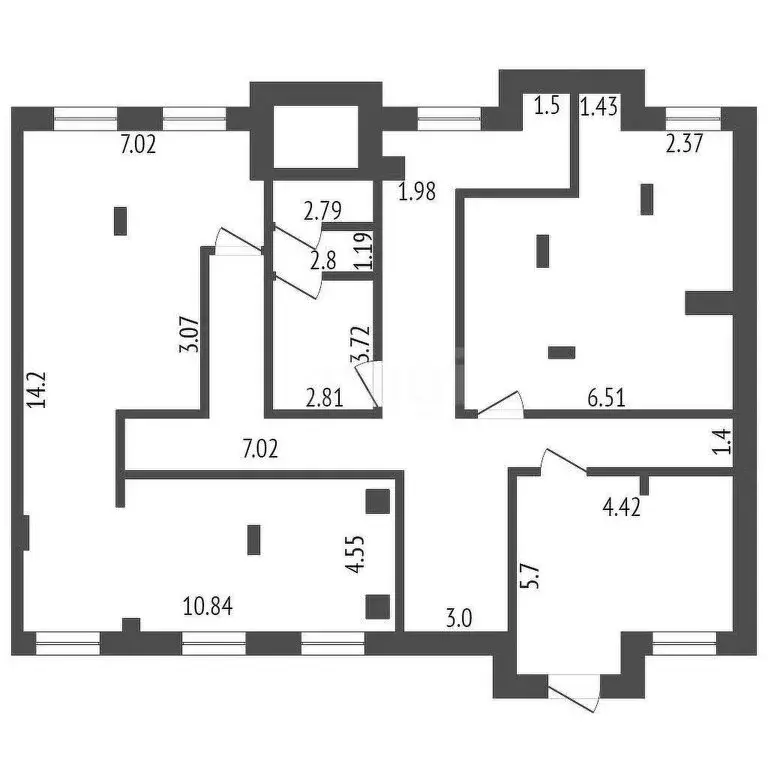 Офис (216.9 м) - Фото 1