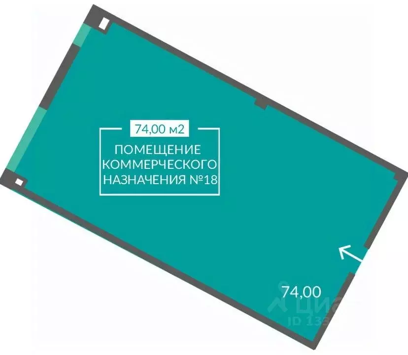 Помещение свободного назначения в Севастополь ш. Балаклавское, 1 (74 ... - Фото 1