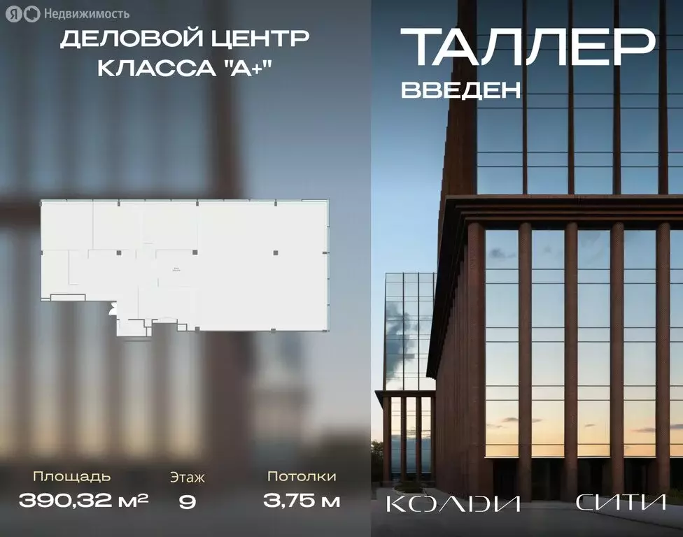 Офис (390.32 м) - Фото 1