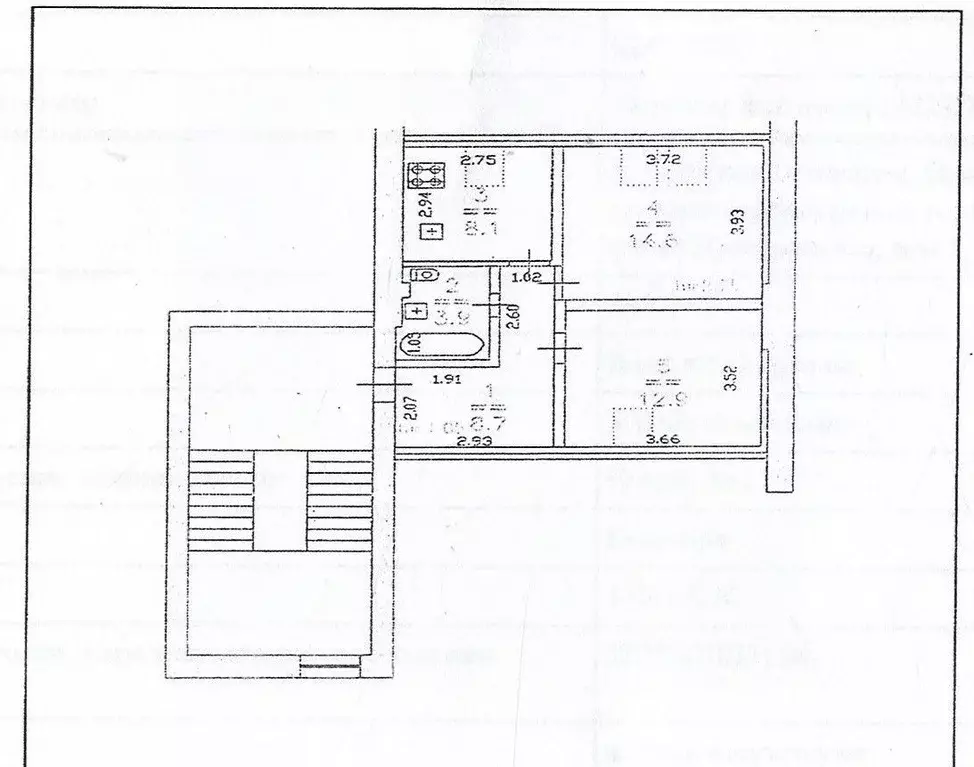 2-к кв. Нижегородская область, Кстово Лукерьинская ул., 5 (48.2 м) - Фото 2