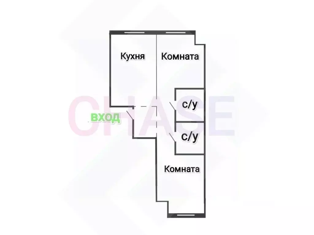 2-к кв. Москва Жилой комплекс остров, 4-й кв-л,  (71.3 м) - Фото 1