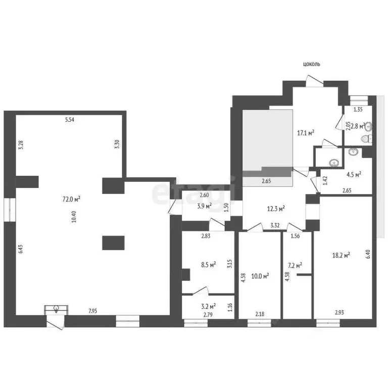 Помещение свободного назначения в Ростовская область, Ростов-на-Дону ... - Фото 2
