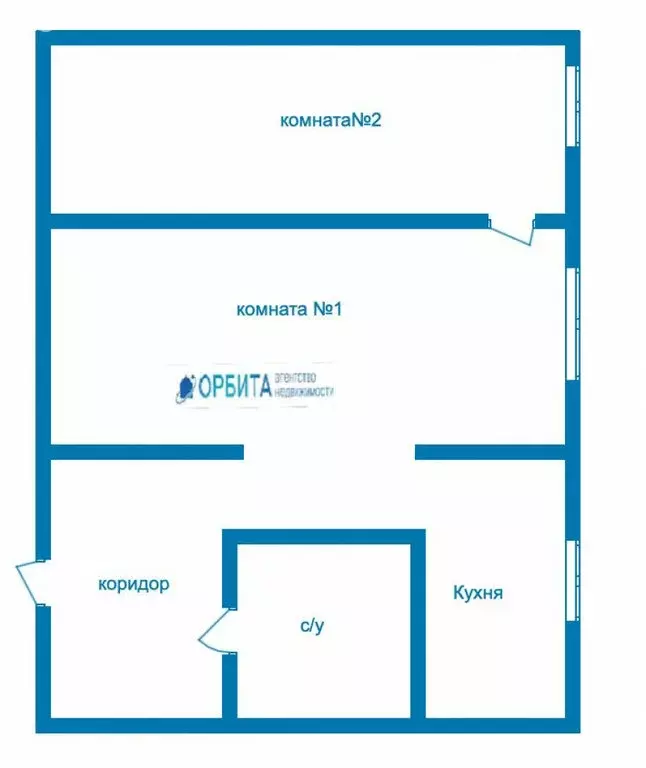 2-комнатная квартира: Тюмень, улица Декабристов, 154 (42.6 м) - Фото 0