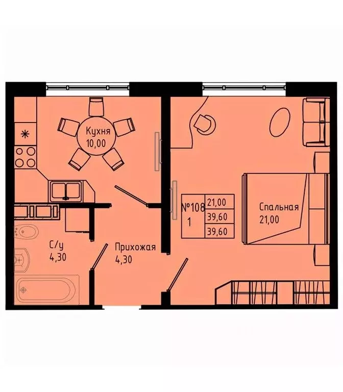 1-к кв. Ленинградская область, Коммунар г. Гатчинский муниципальный ... - Фото 1