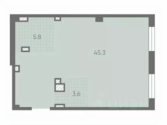 Помещение свободного назначения в Санкт-Петербург Партизанская ул., 5 ... - Фото 1