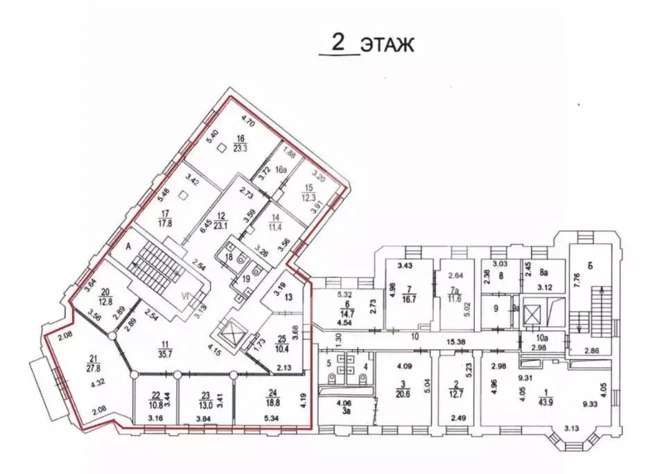 Помещение свободного назначения в Москва ул. Большая Якиманка, 17/2С1 ... - Фото 2
