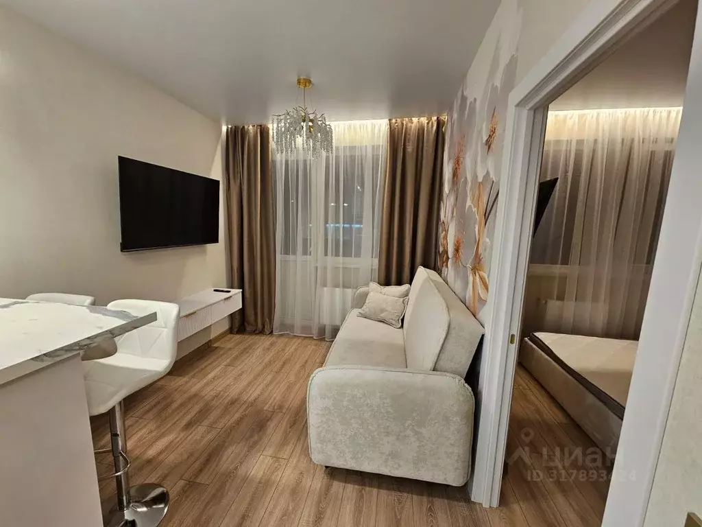 1-к кв. Краснодарский край, Краснодар ул. Ивана Беличенко, 103к1 (30.4 ... - Фото 0