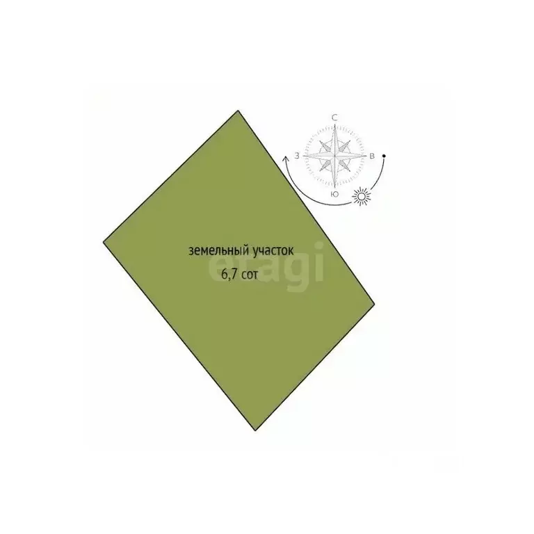 Участок в Брянская область, Брянский район, Добрунское с/пос, д. ... - Фото 1