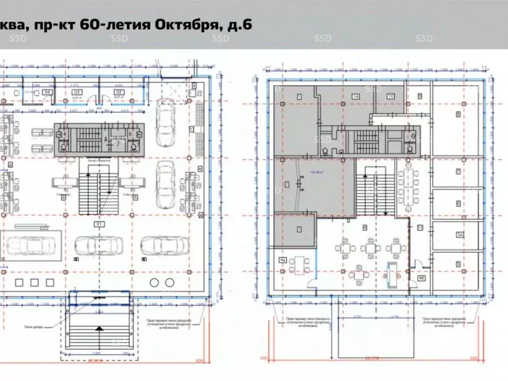 Торговая площадь в Москва просп. 60-летия Октября, 6 (1572 м) - Фото 1