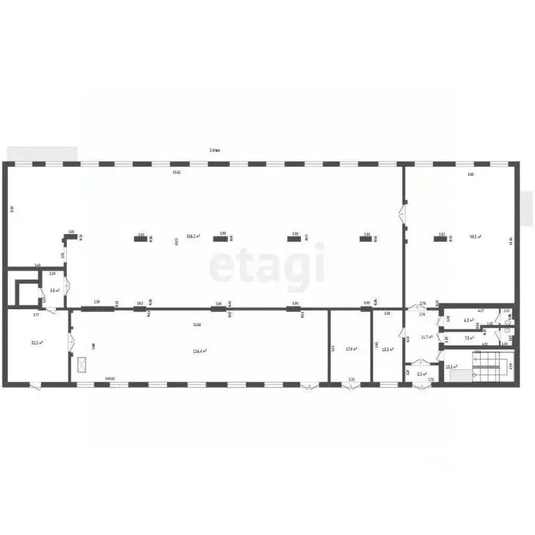 Склад в Забайкальский край, Чита Аянская ул., 32с3 (2758 м) - Фото 2