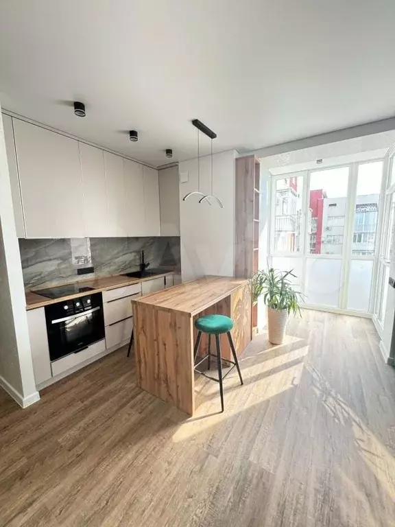 Квартира-студия, 34,1 м, 9/10 эт. - Фото 1