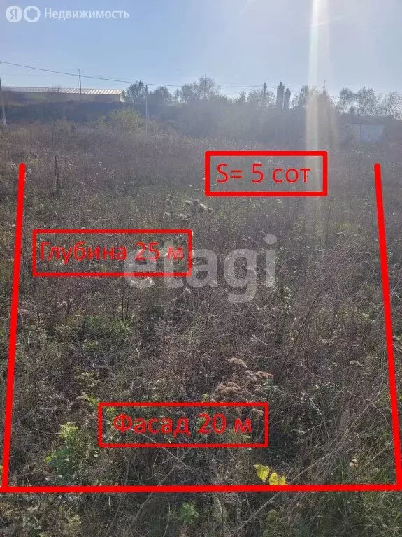 Участок в Краснодарский край, Анапа (5 м) - Фото 1