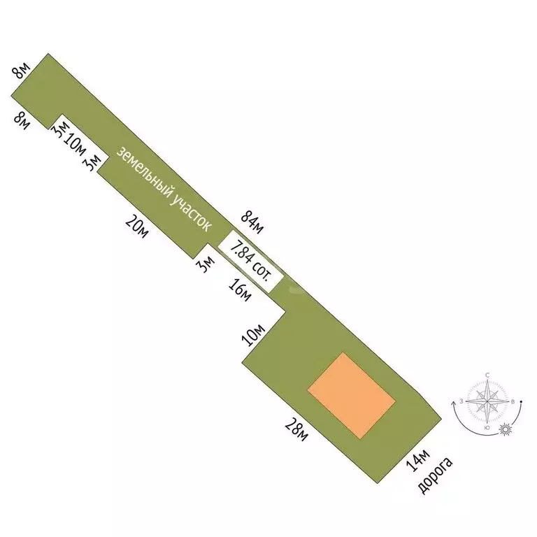 Дом в село Захарово, Центральная улица (155.4 м) - Фото 2