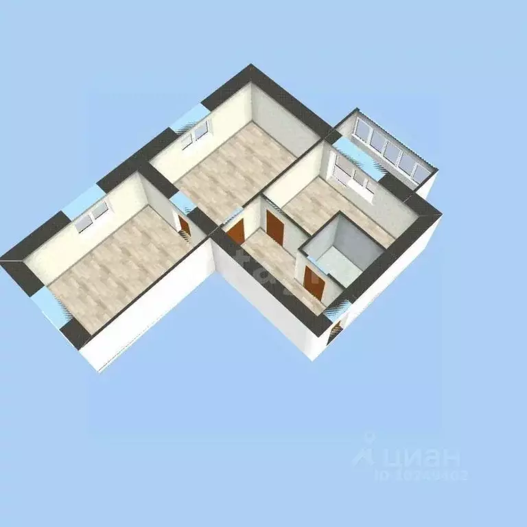 2-к кв. Башкортостан, Уфимский район, Юматовский сельсовет, с. ... - Фото 2