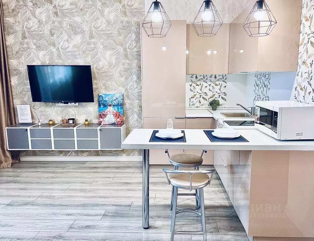 Студия Иркутская область, Иркутск Сибирская ул., 26 (30.0 м) - Фото 1