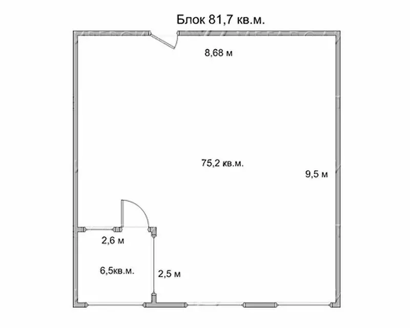 Офис (55 м) - Фото 1
