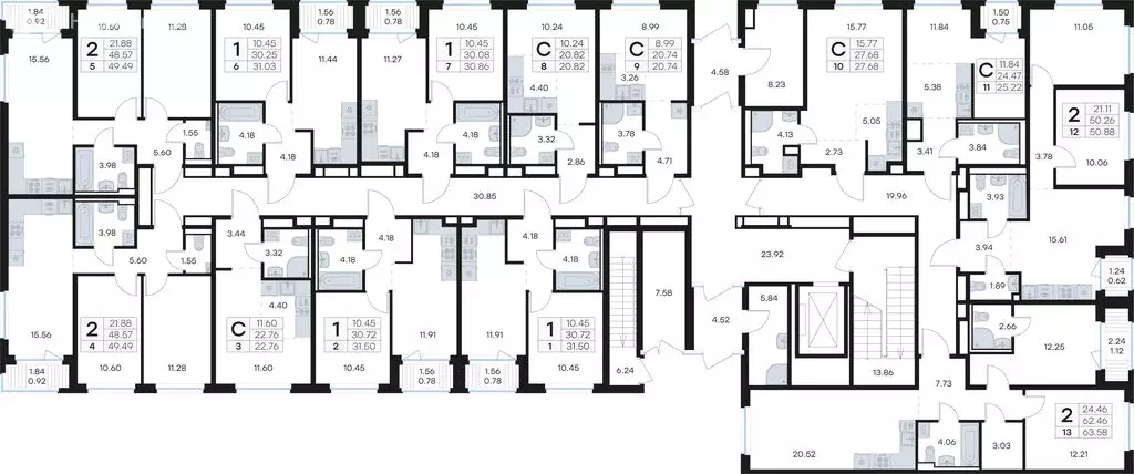 Квартира-студия: городской посёлок Новоселье, ЖК Глоракс Новоселье ... - Фото 2
