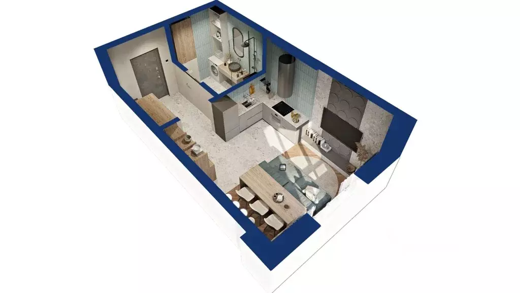 Студия Башкортостан, Уфа Сипайловская ул., 31 (29.92 м) - Фото 1