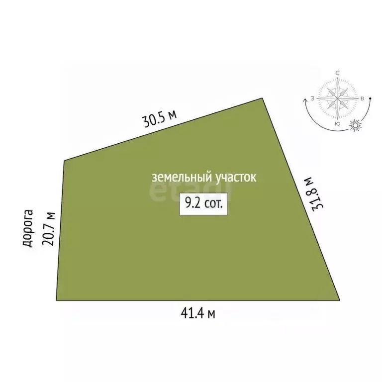 Участок в Тюменская область, Заводоуковский муниципальный округ, с. ... - Фото 2