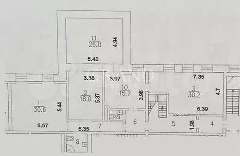 5-к. квартира, 248 м, 6/7 эт. - Фото 0