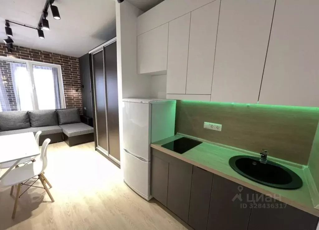 Студия Москва Долгопрудненское ш., 6А (25.0 м) - Фото 2