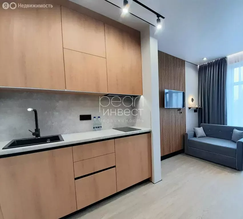 Квартира-студия: Сочи, микрорайон Мамайка, улица Плеханова, 42Б (14 м) - Фото 1