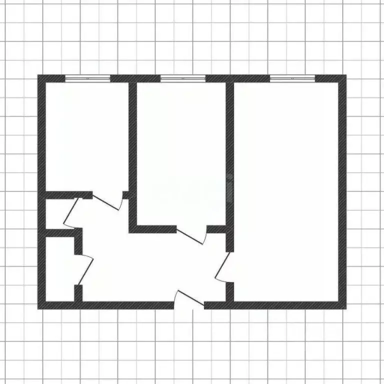 2-к кв. Курская область, Курск ул. Дубровинского, 5 (46.0 м) - Фото 1
