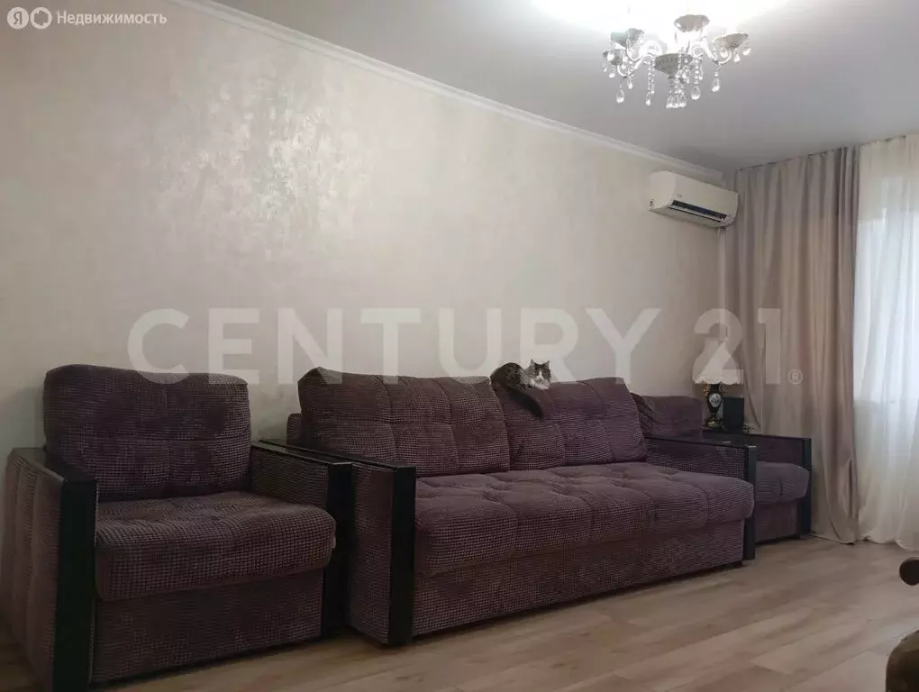 1-комнатная квартира: Махачкала, улица Абдулхакима Исмаилова, 76 (30 ... - Фото 1