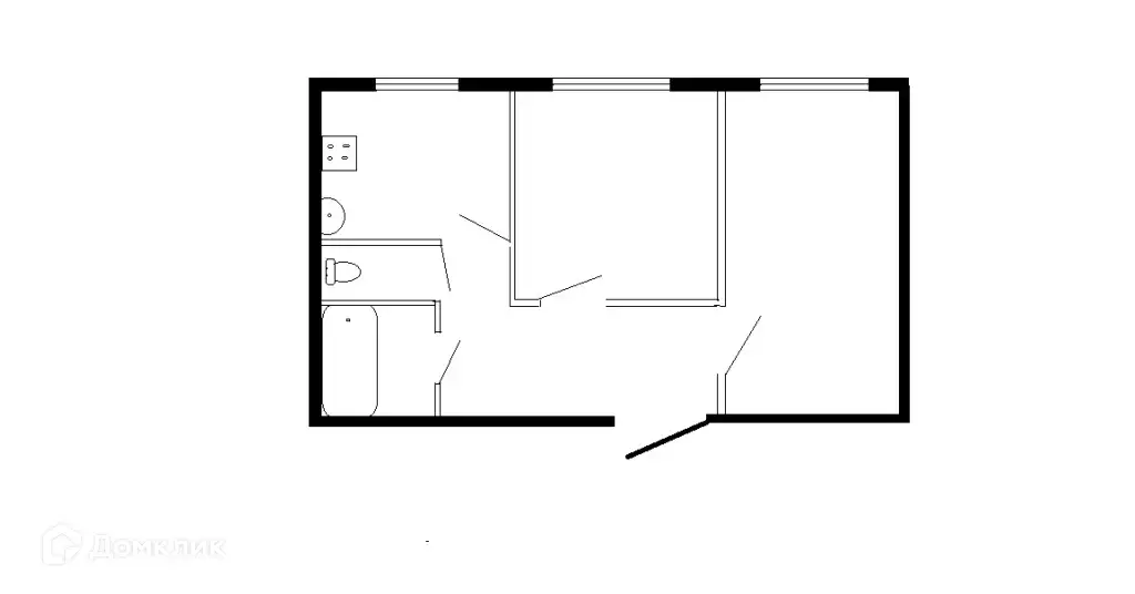 Продаётся 2-к квартира, 47.1 м - Фото 1