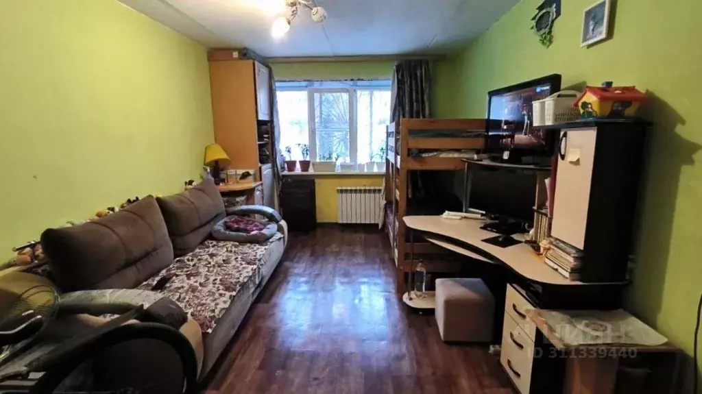 1-к кв. Самарская область, Чапаевск ул. Дзержинского, 14 (30.1 м) - Фото 1