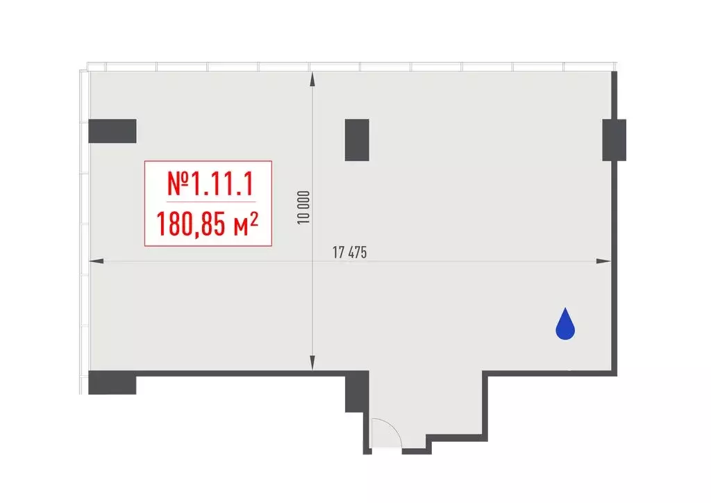Офис (180.85 м) - Фото 0