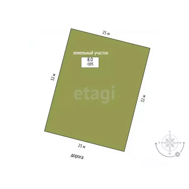 Участок в Костромская область, Кострома Соколиное Гнездо кп, 1 (8.0 ... - Фото 1