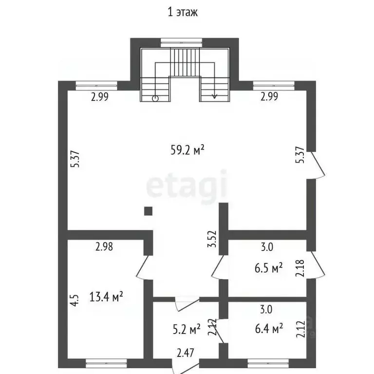 Дом в Самарская область, Ставропольский район, с. Ягодное пер. ... - Фото 2