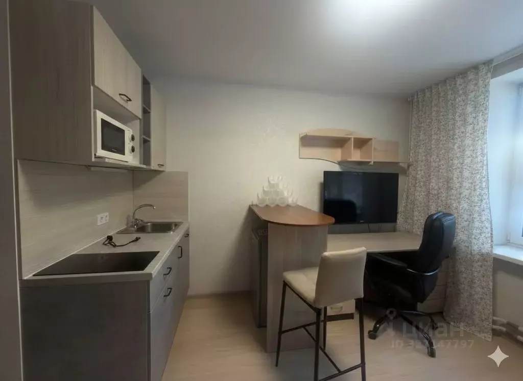 Студия Москва 2-я Фрезерная ул., 6к2 (17.0 м) - Фото 2