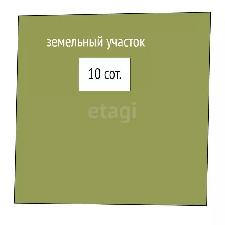Участок в село Бокино, Молодёжная улица (10 м) - Фото 0